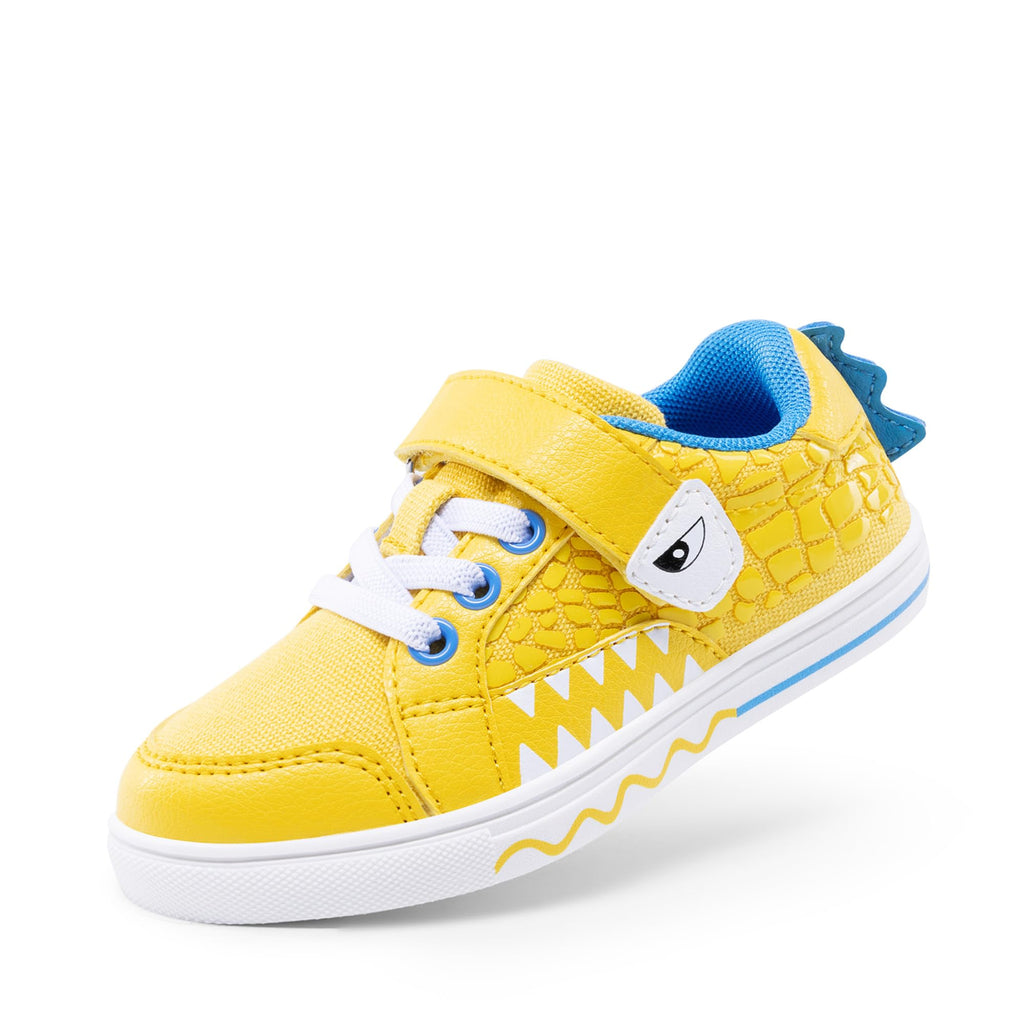 Mara & Moon™ YellowCanvas Storybook Toddler Sneakers